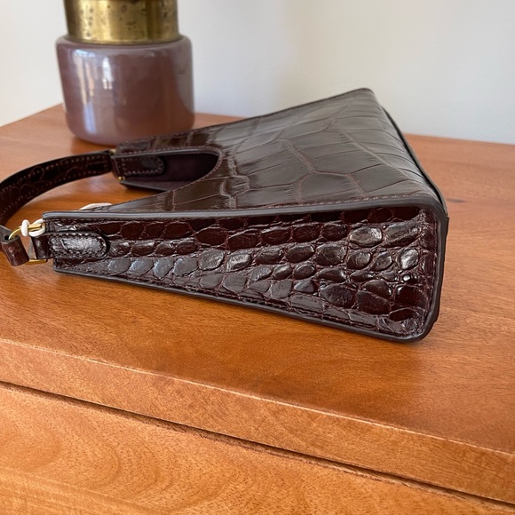 STAUD Mini Rey Croc Bag - Picture 4 of 8